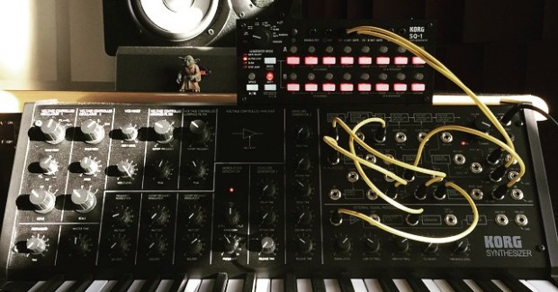 Analog afternoon #korg #synth #keyboards #gearporn Analog afternoon. #korg #synth #keyboards #gearporn