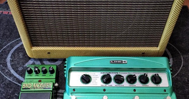It’s green pedal day! 🍀 #badmonkey #line6 #line6dl4 It's green pedal day! 🍀 #badmonkey #line6 #line6dl4