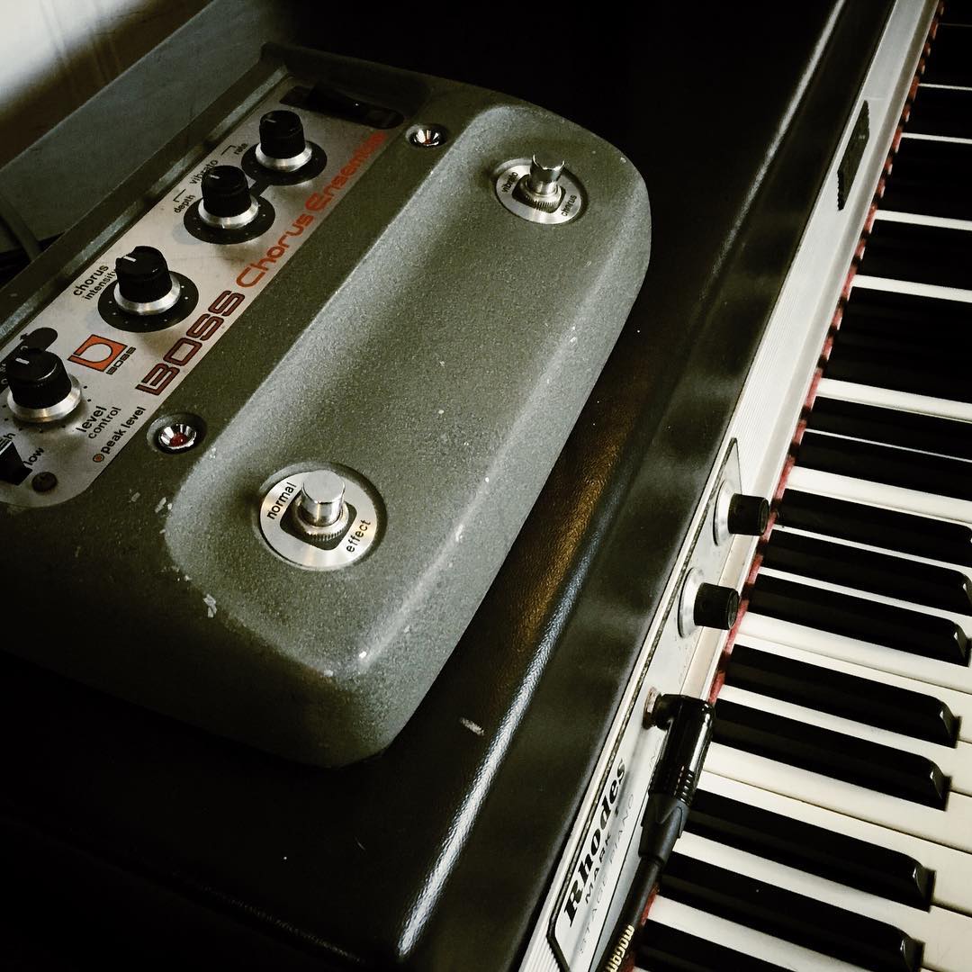Rhodes and Boss CE-1 Chorus Ensemble