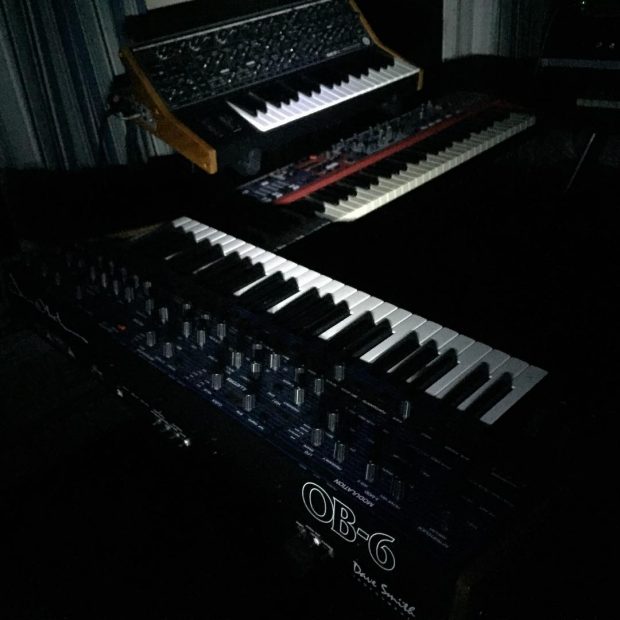 Synths by flashlight Synths by flashlight @dsisequential @moogmusic @nordkeyboards