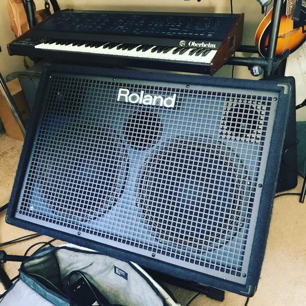 My new amp is 🔥 and it might scare my band mates when they see it @hotmessboston 😱 have no fear of Graham’s gear 🎹🎶🕺 My new amp is 🔥 and it might scare my band mates when they see it @hotmessboston 😱 have no fear of Graham’s gear 🎹🎶🕺