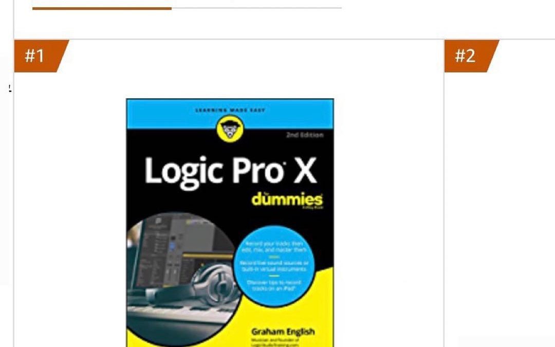 Logic Pro X For Dummies – #1 Best-Seller in Music Composition