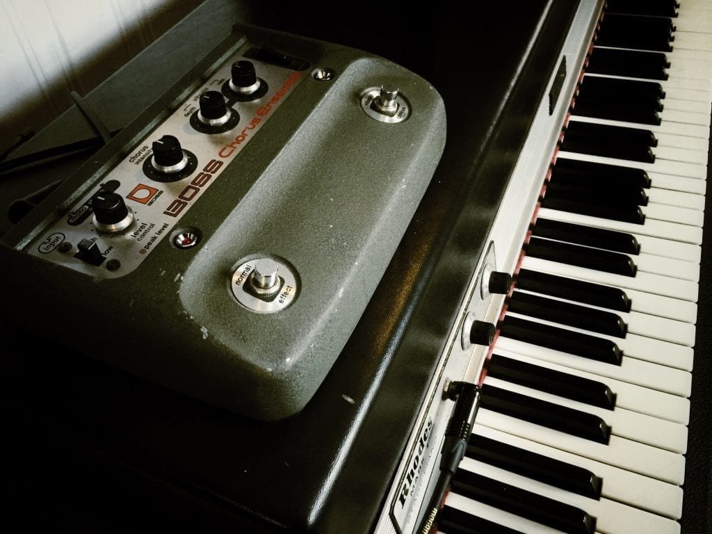 Rhodes and Boss CE-1 Chorus Ensemble