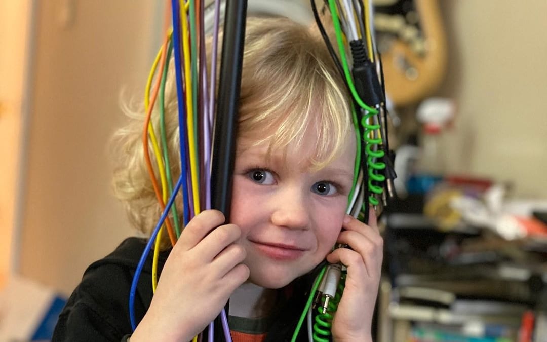 I got some help organizing my cables today
