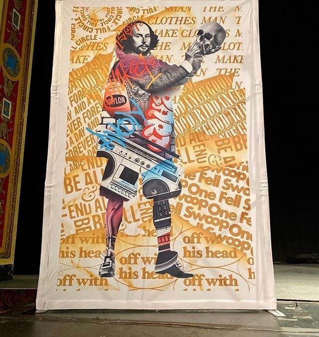I had a gig scheduled today at Kickemuit Middle School with Shakespeare to Hiphop